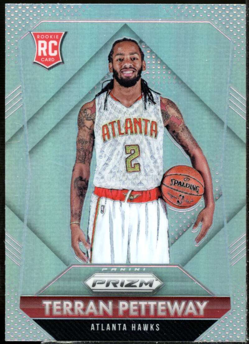 Terran Petteway Rookie Card 2015-16 Panini Prizm Prizms Silver #327  Image 1
