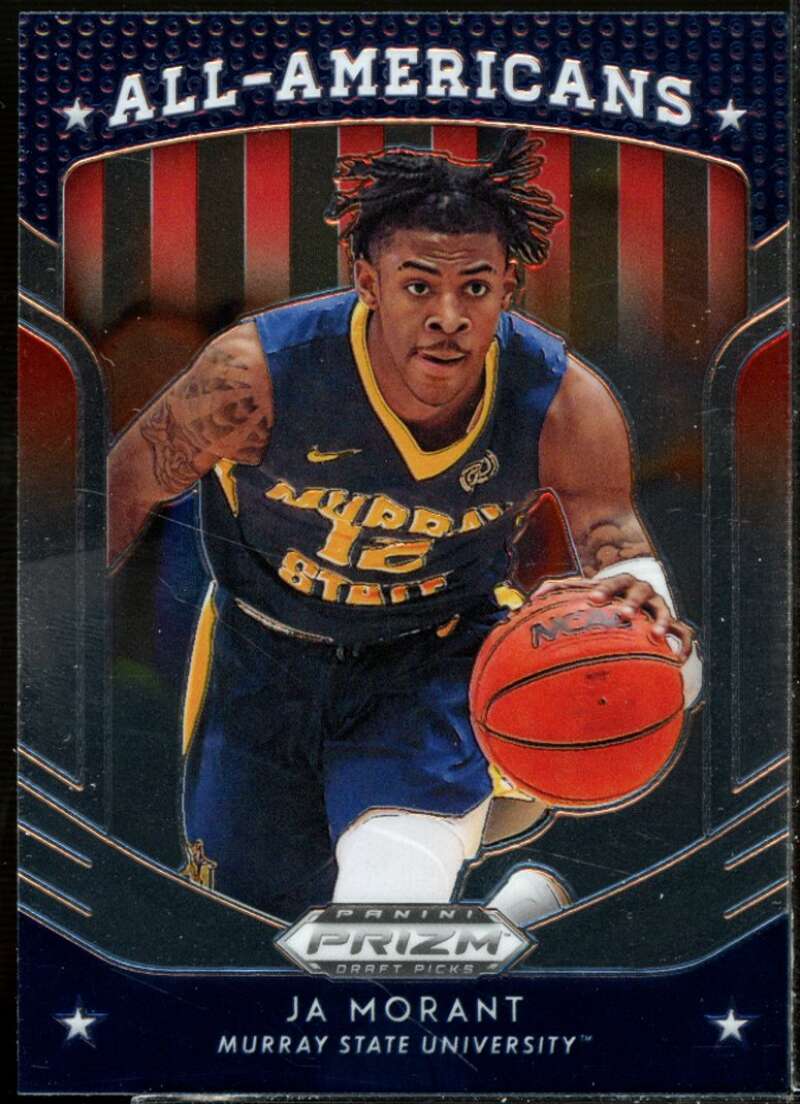 Ja Morant AA Rookie Card 2019-20 Panini Prizm Draft Picks #44  Image 1