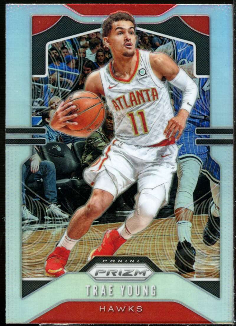 Trae Young Card 2019-20 Panini Prizm Prizms Silver #31  Image 1