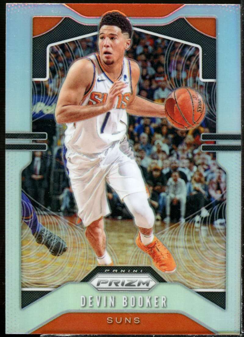 Devin Booker Card 2019-20 Panini Prizm Prizms Silver #67  Image 1