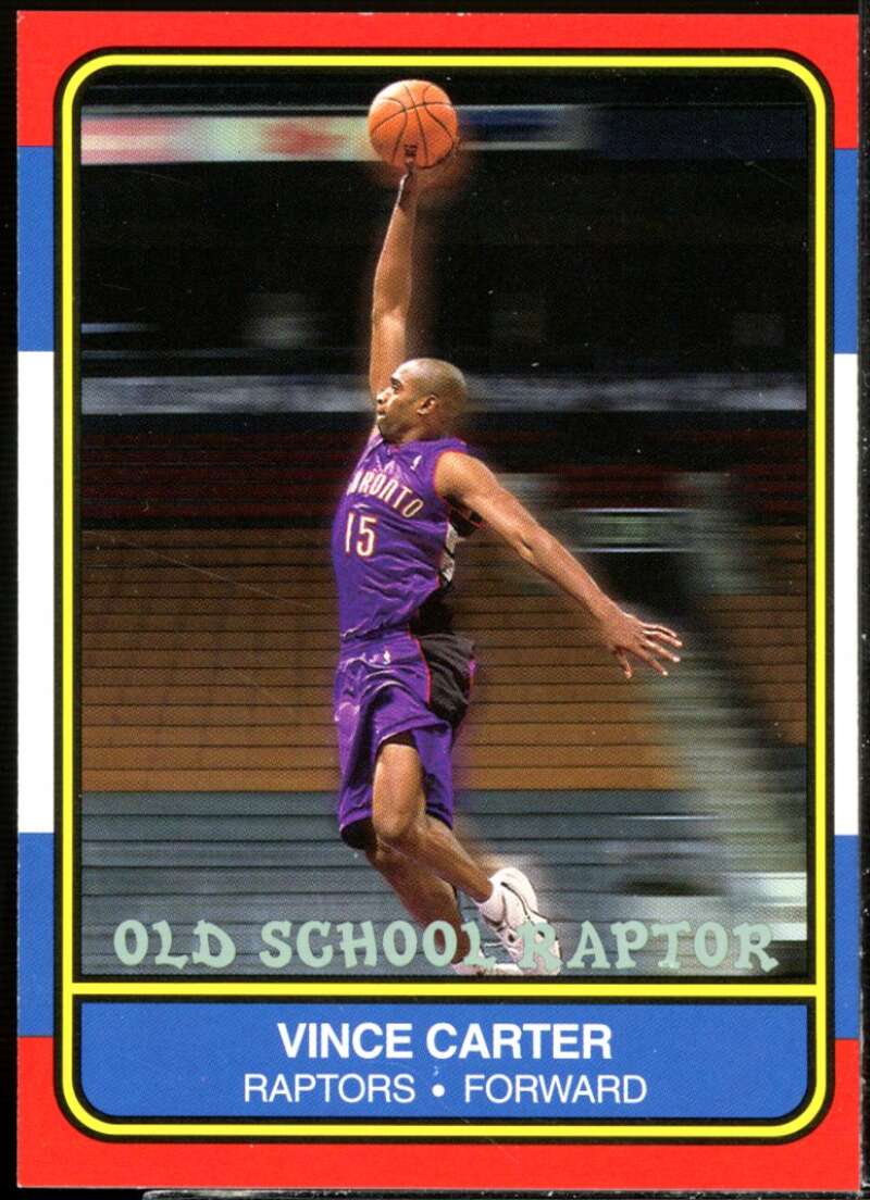 Vince Carter UH Card 2000-01 Fleer Stickers #7  Image 1