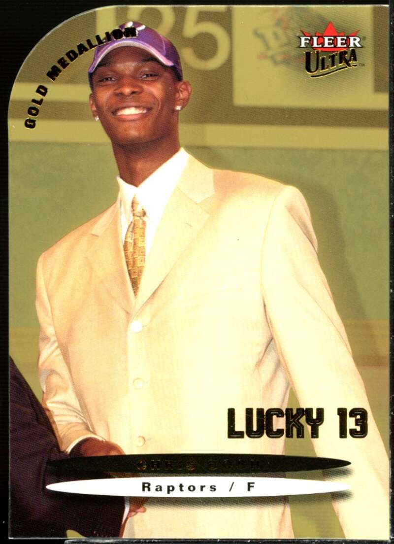 Chris Bosh L13 Rookie Card 2003-04 Ultra Gold Medallion #174  Image 1