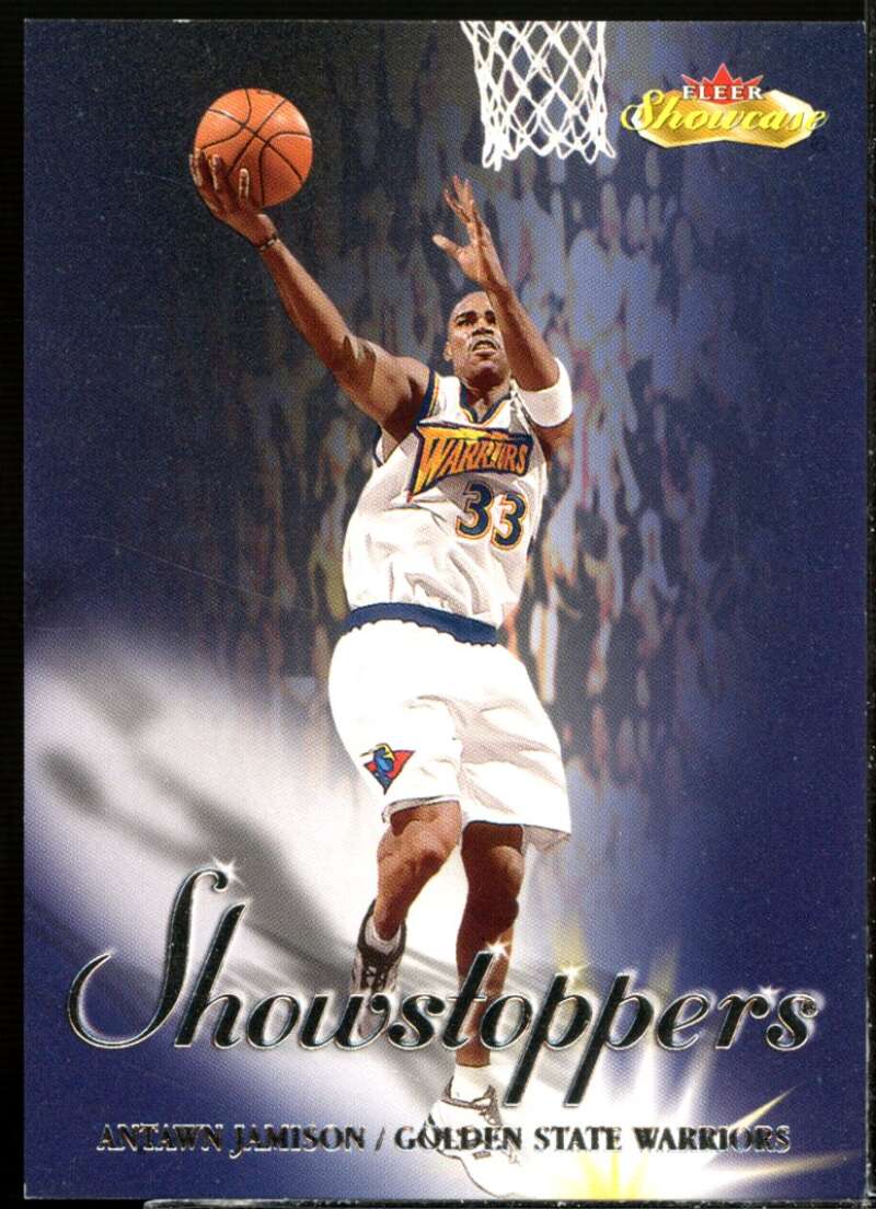 Antawn Jamison Card 2000-01 Fleer Showcase Showstoppers #6  Image 1