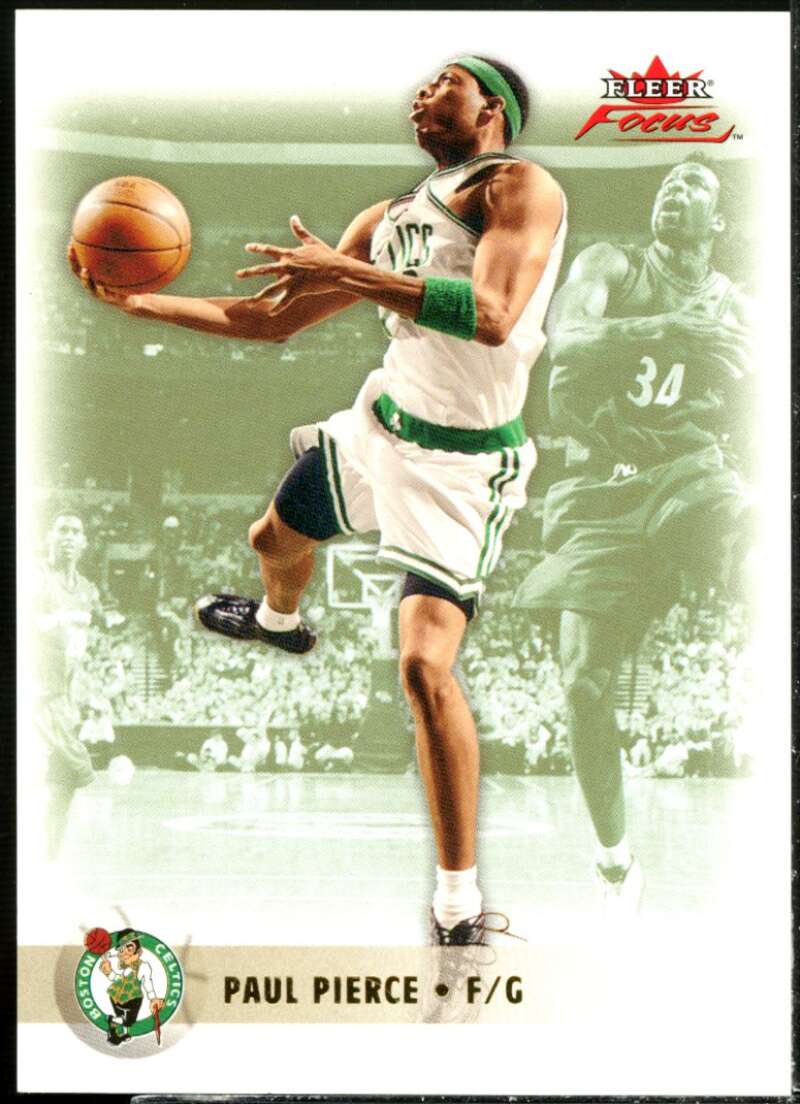 Paul Pierce Card 2003-04 Fleer Focus Gold #101  Image 1