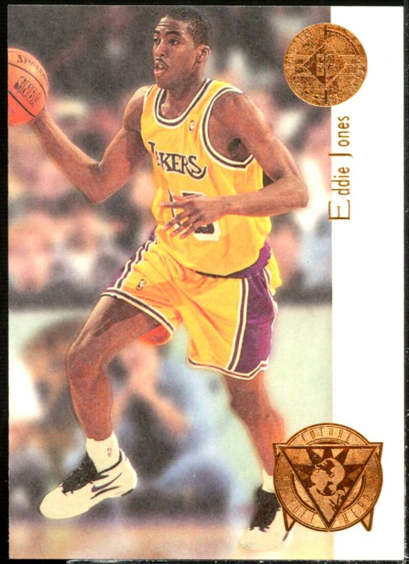 Eddie Jones Rookie Card 1994-95 SP Championship Future Playoff Heroes #F4  Image 1