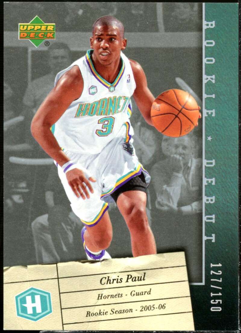 Chris Paul Card 2006-07 Upper Deck Rookie Debut Platinum #61  Image 1