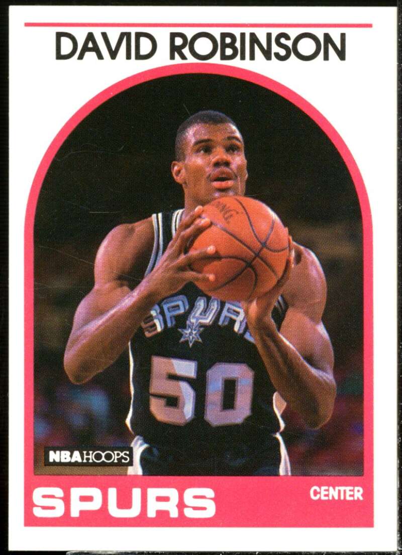 David Robinson IA Rookie Card 1989-90 Hoops #310  Image 1
