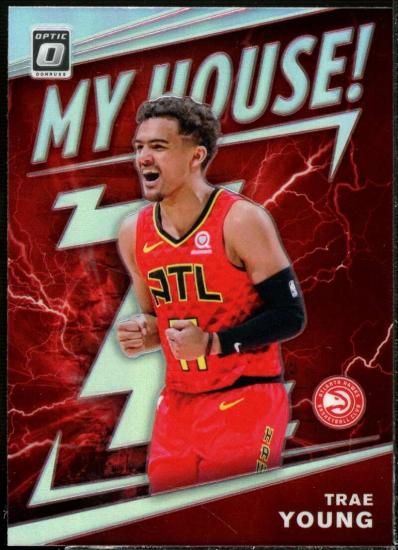 Trae Young Card 2019-20 Donruss Optic My House #18  Image 1