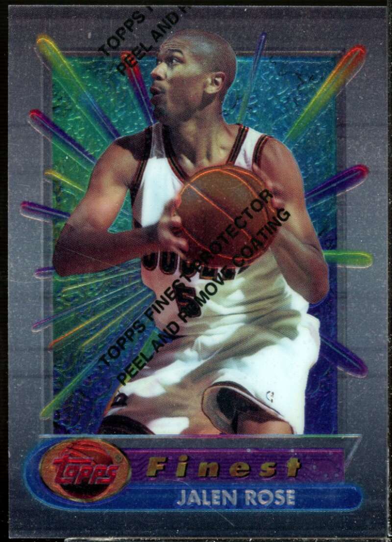 Jalen Rose Rookie Card 1994-95 Finest #249  Image 1