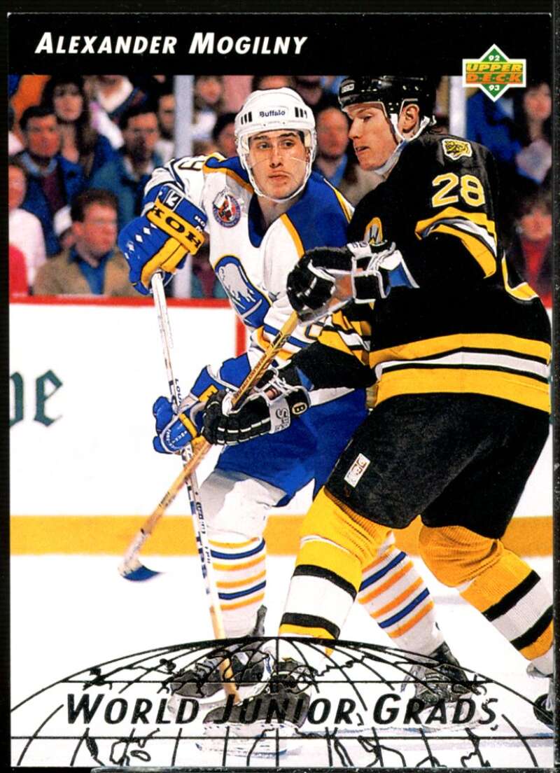 Alexander Mogilny Rookie Card 1992-93 Upper Deck World Junior Grads #WG18  Image 1