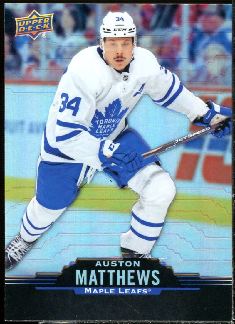 Auston Matthews Card 2019-20 Upper Deck Tim Hortons #34  Image 1