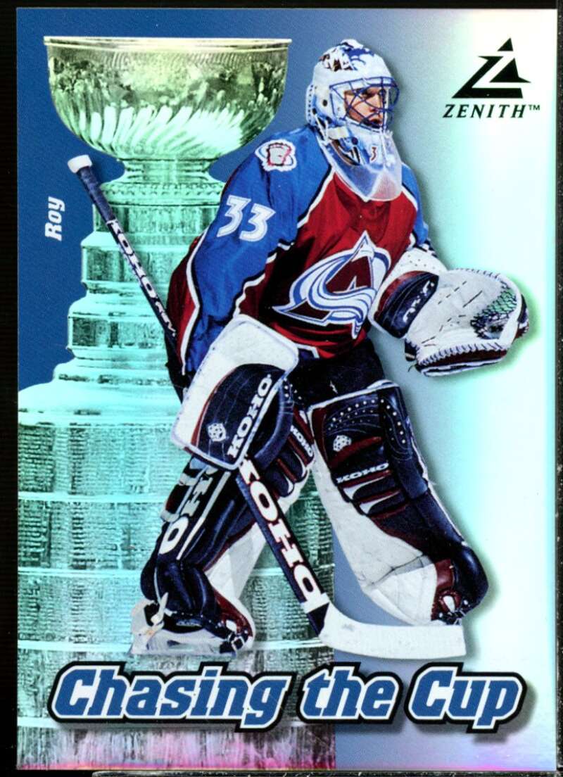 Patrick Roy Card 1997-98 Zenith Chasing The Cup #1  Image 1