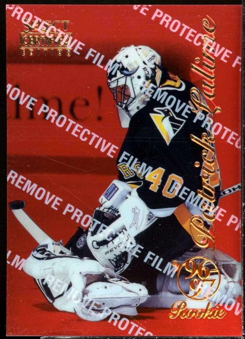 Patrick Lalime Card 1996-97 Select Certified Red #108  Image 1