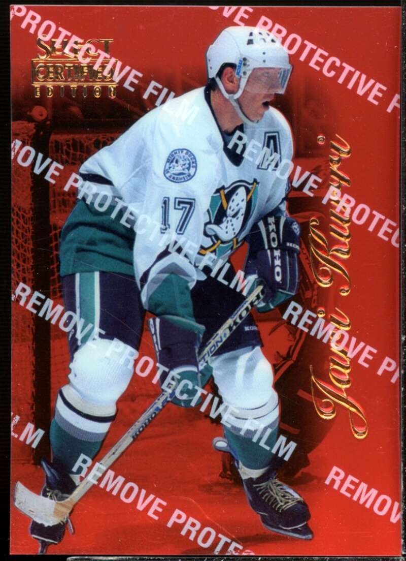 Jari Kurri Card 1996-97 Select Certified Red #86  Image 1