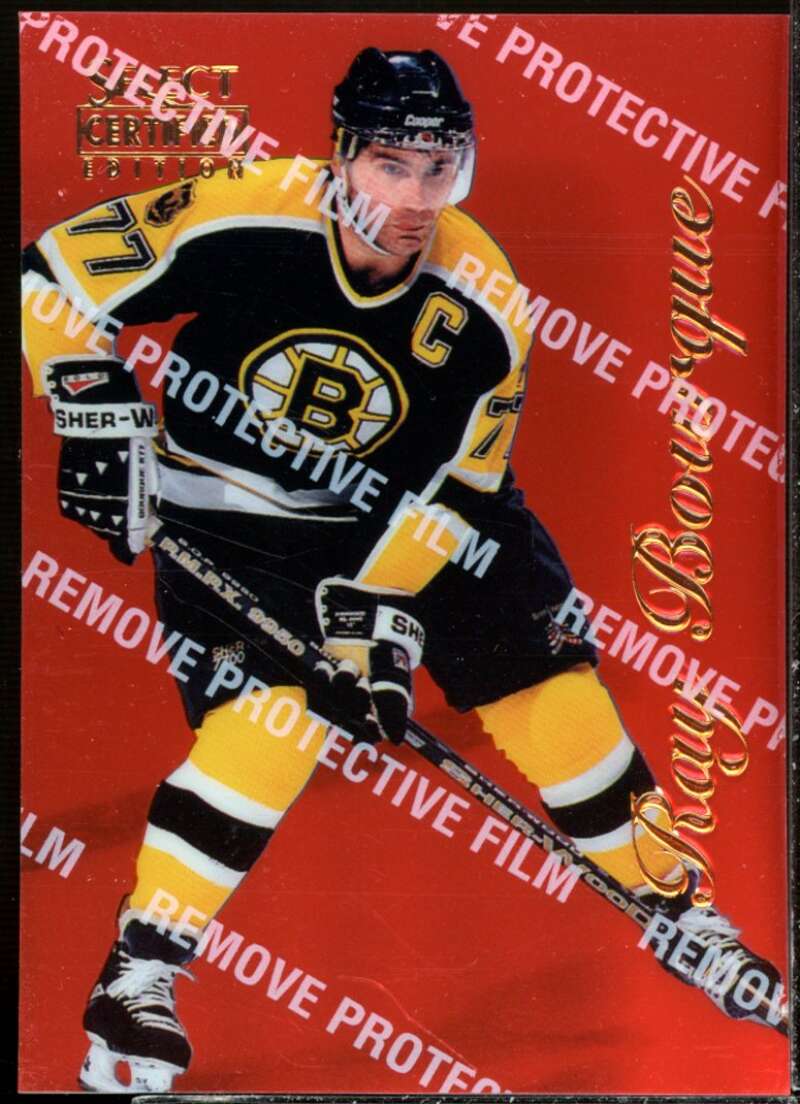 Ray Bourque Card 1996-97 Select Certified Red #5  Image 1