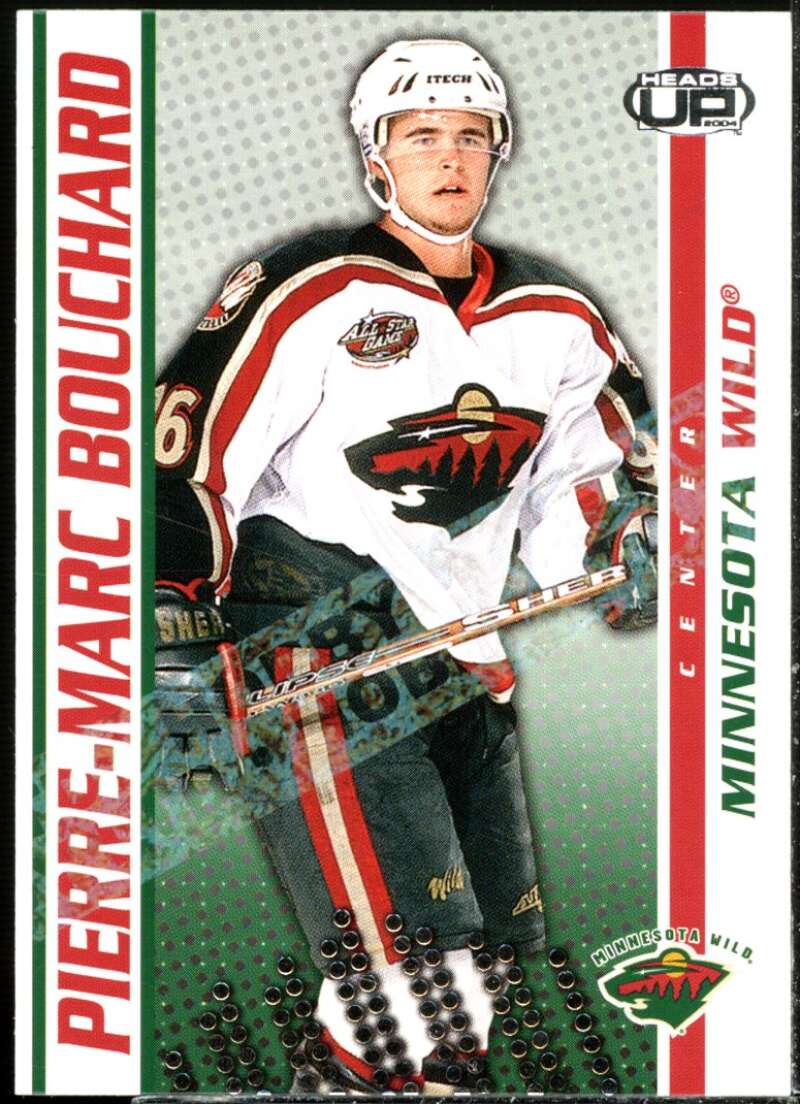 Pierre-Marc Bouchard Rookie Card 2003-04 Pacific Heads Up Hobby LTD #49  Image 1