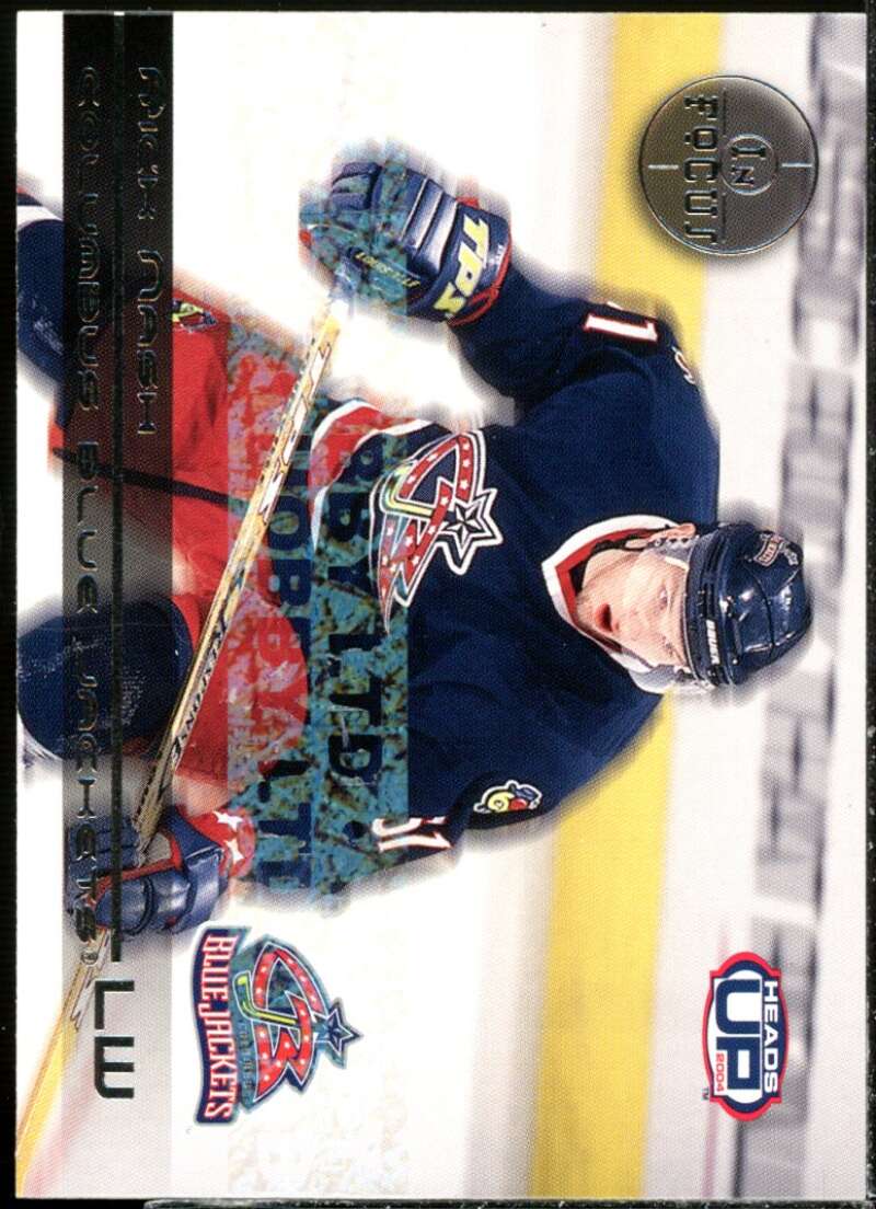 Rick Nash Card 2003-04 Pacific Heads Up In Focus LTD #6  Image 1