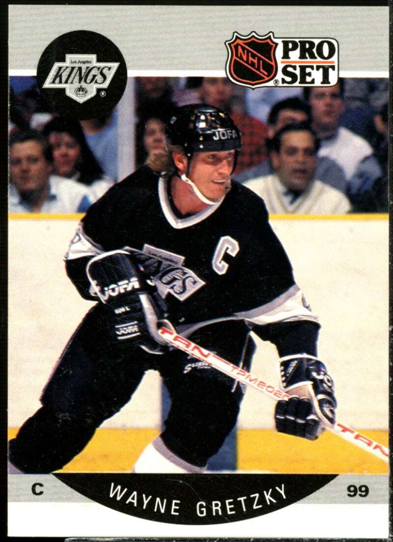 Wayne Gretzky Card 1990-91 Pro Set #118  Image 1