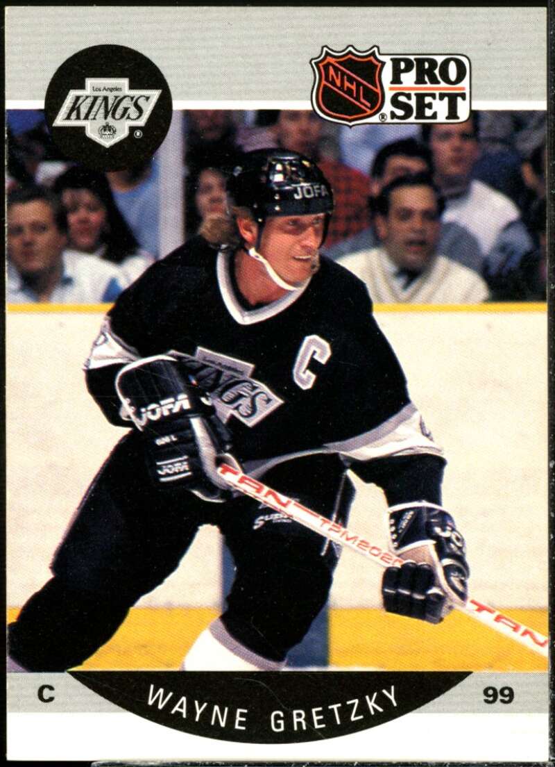 Wayne Gretzky Card 1990-91 Pro Set #118  Image 1