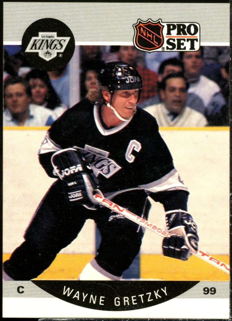 Wayne Gretzky Card 1990-91 Pro Set #118  Image 1