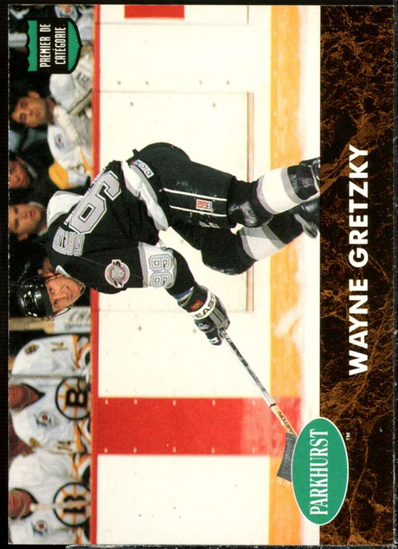 Wayne Gretzky LL Card 1991-92 Parkhurst French #433  Image 1