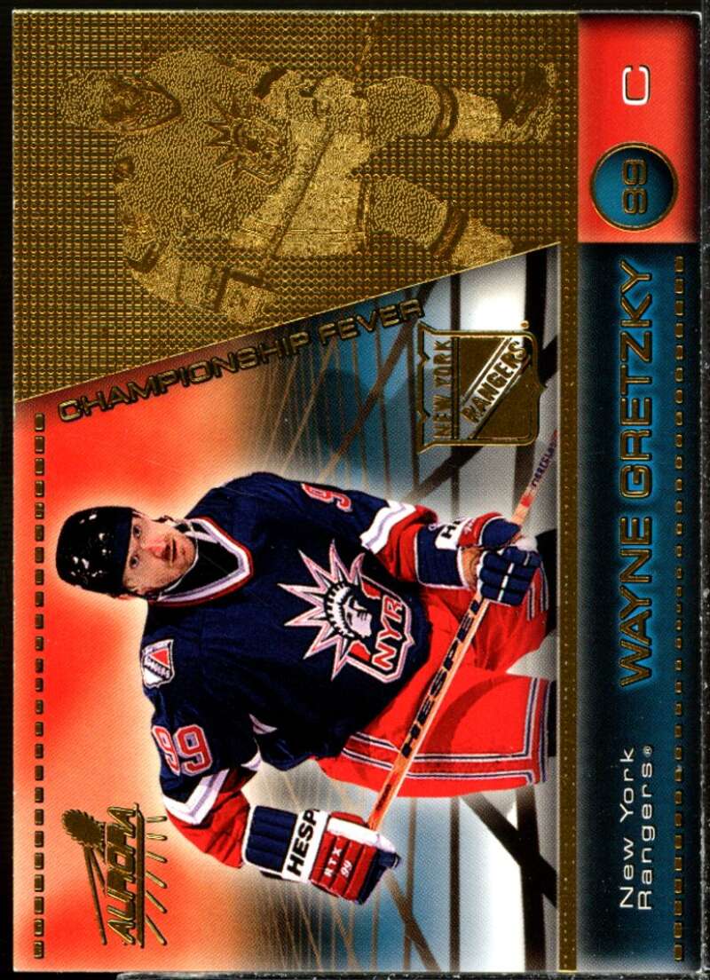 Wayne Gretzky Card 1998-99 Aurora Championship Fever #30  Image 1