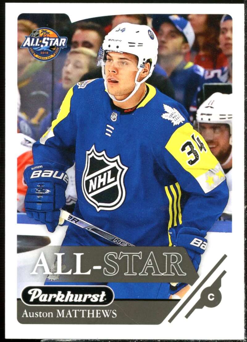 Auston Matthews Card 2018-19 Parkhurst #313  Image 1