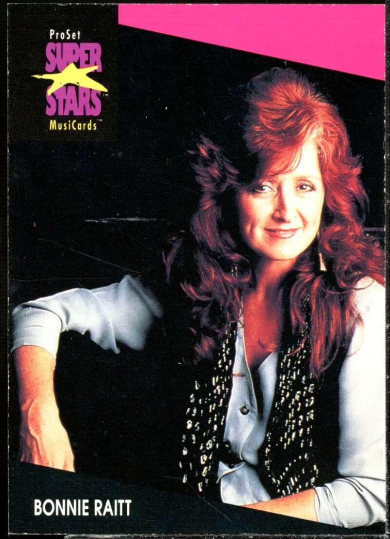 Bonnie Raitt Card 1991-92 Pro Set Superstars MusiCards #223  Image 1