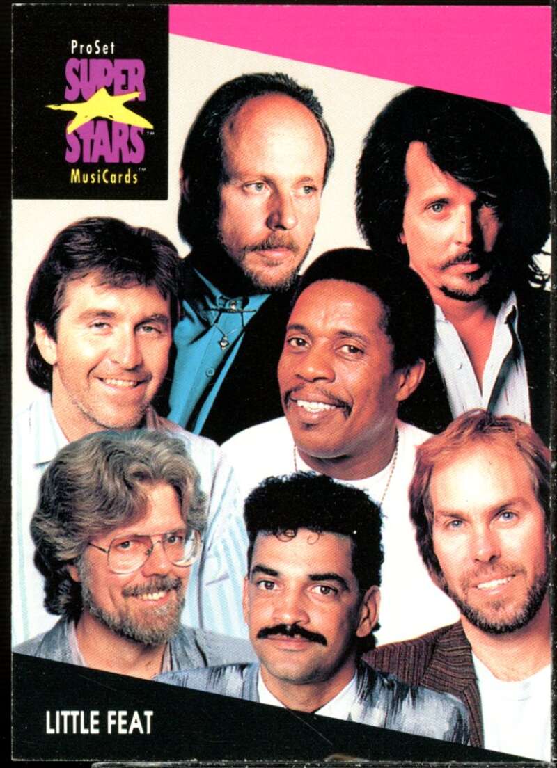 Little Feat Card 1991-92 Pro Set Superstars MusiCards #200  Image 1