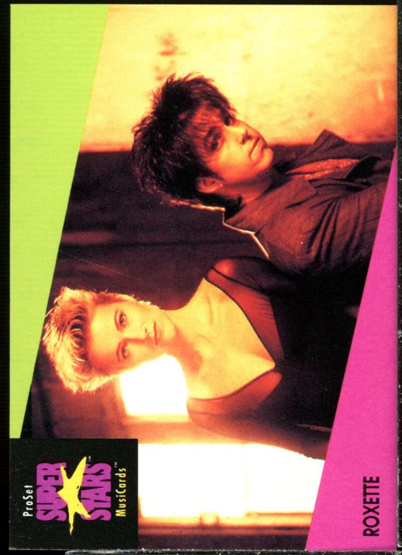 Roxette Card 1991-92 Pro Set Superstars MusiCards #93  Image 1