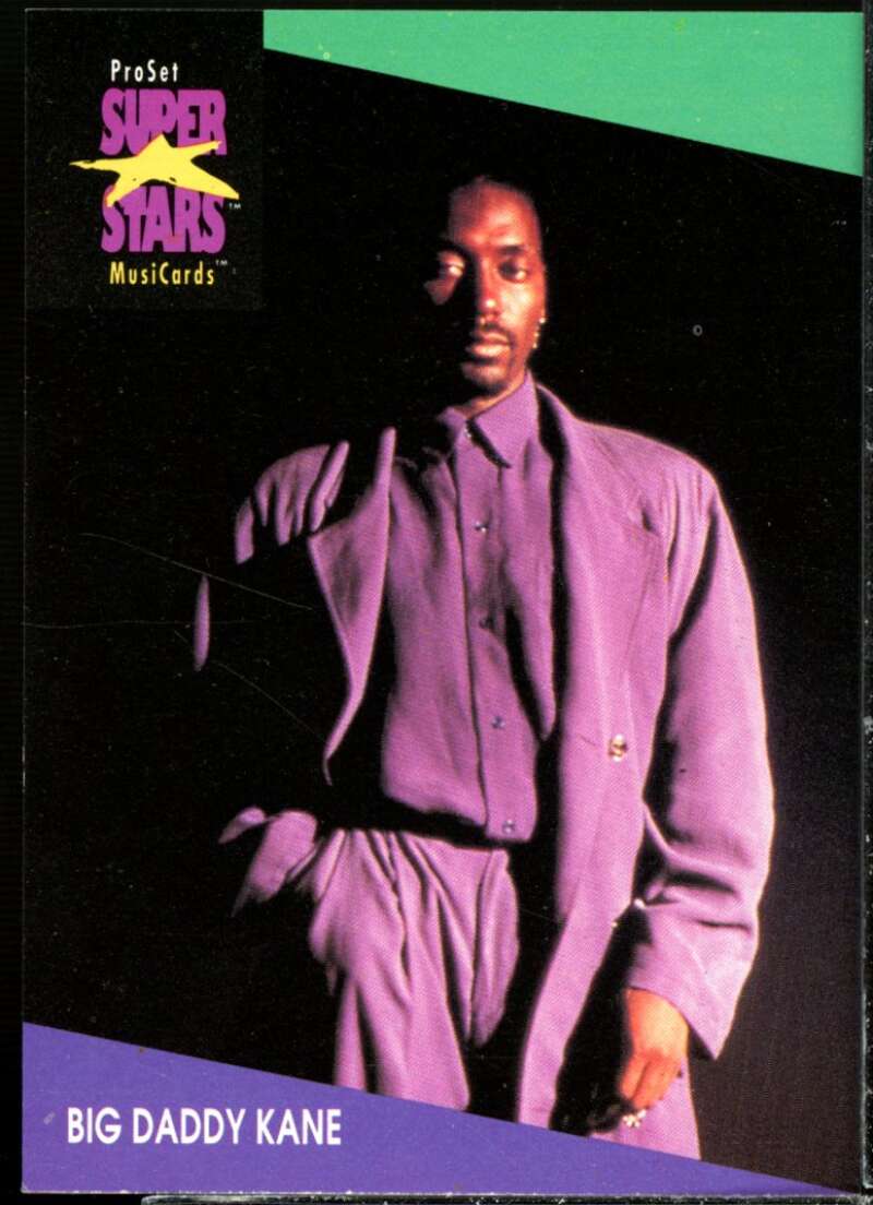 Big Daddy Kane Card 1991-92 Pro Set Superstars MusiCards #111  Image 1