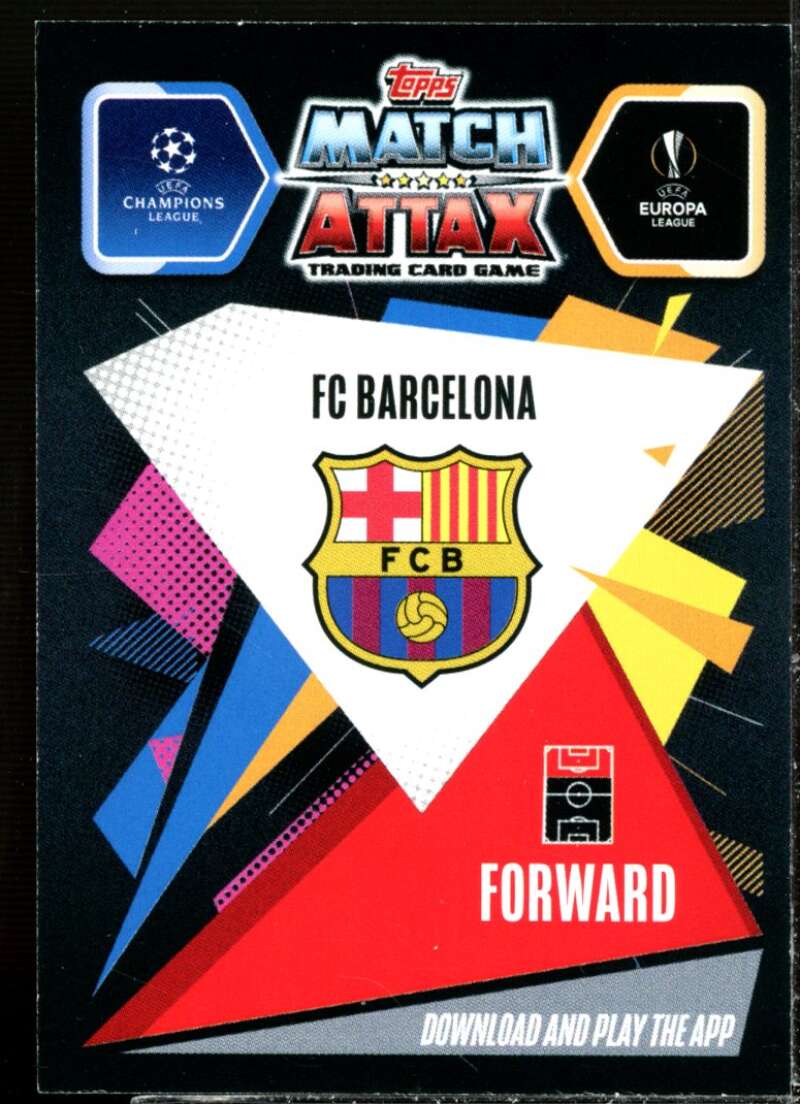 Luis Suarez 2020-21 Topps Match Attax UEFA Champions League Goal Scorers #GG1  Image 2