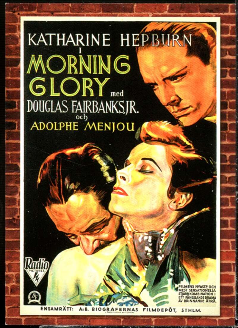 Katharine Hepburn Card 2009 Americana Movie Posters Material #63  Image 1