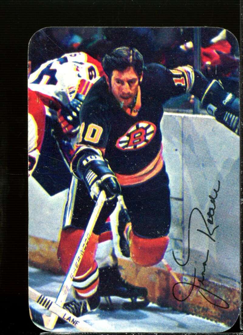 Jean Ratelle Card 1977-78 Topps Glossy Inserts #16  Image 1