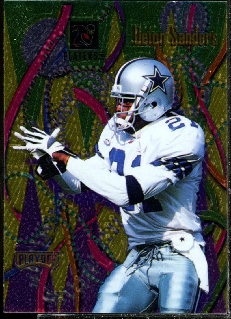 Deion Sanders Card 1996 Playoff Stay Cool In School #NNO  Image 1