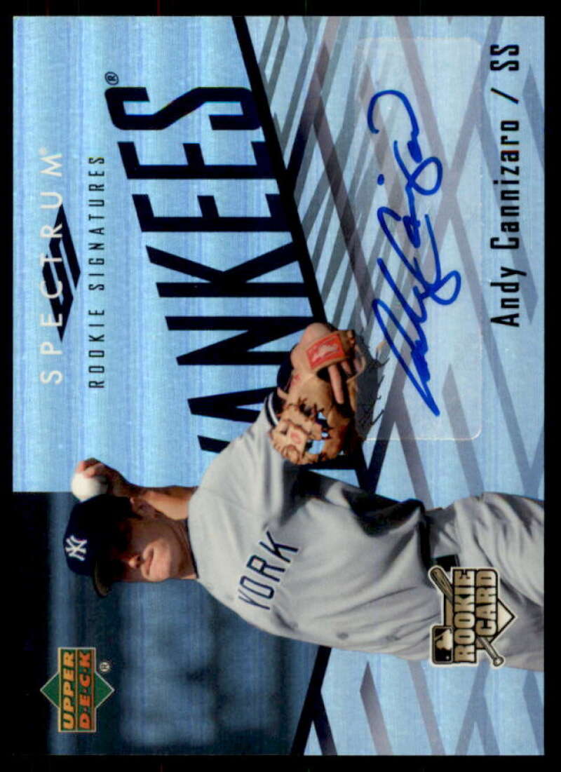 A.Cannizaro AU Rookie Card 2007 Upper Deck Spectrum #104  Image 1