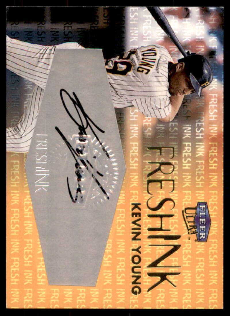 Kevin Young Rookie Card 2000 Ultra Fresh Ink #61  Image 1