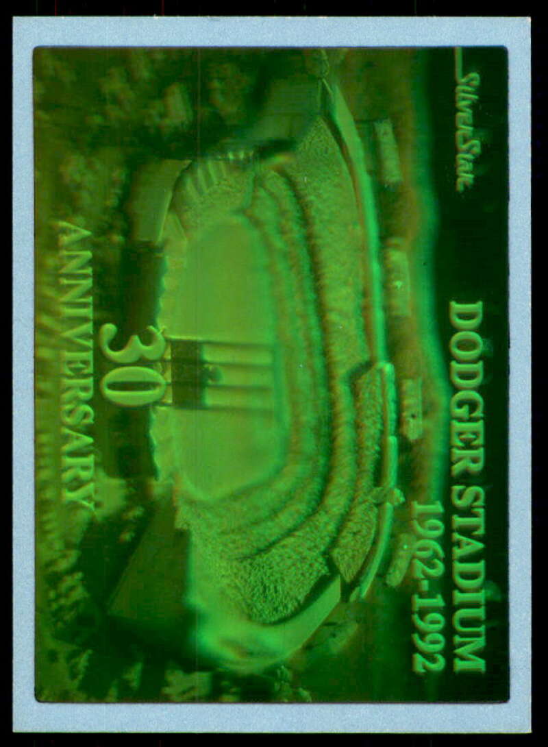 Dodger Stadium/30th Anniversary Card 1992 Silverstar Holograms #NNO  Image 1