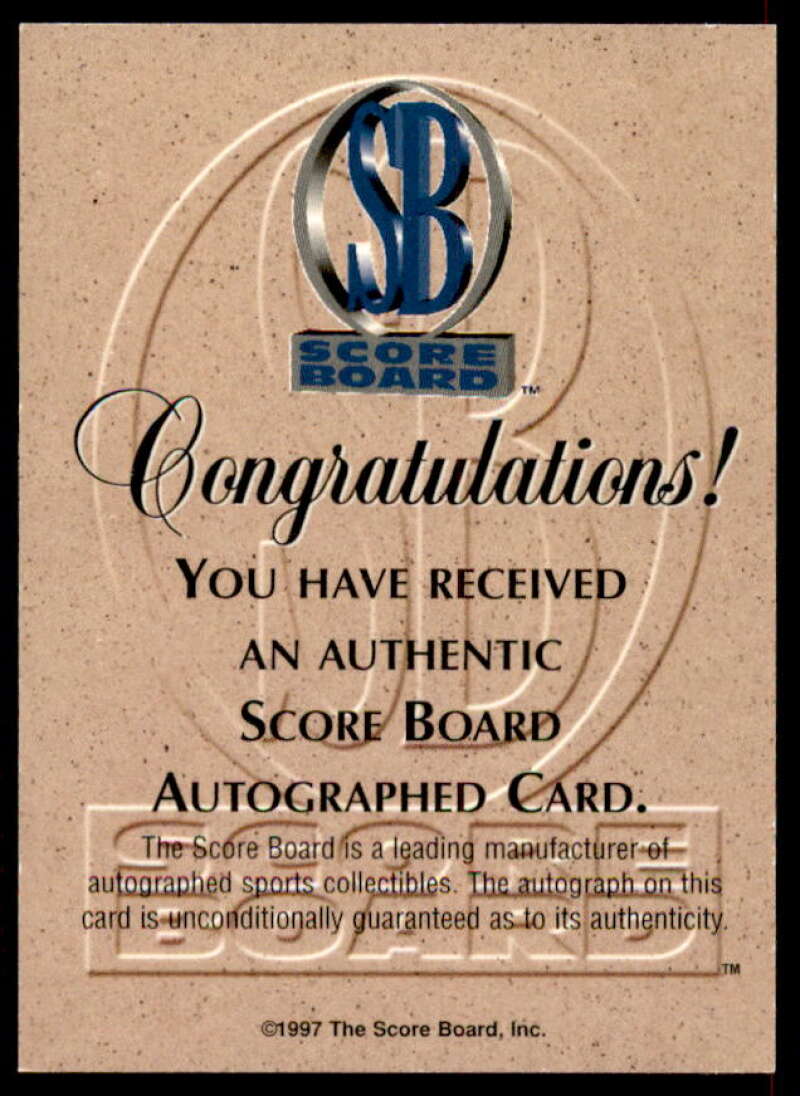 Shareef Abdur-Rahim Card 1997 Visions Signings Artistry Autographs #A4  Image 2