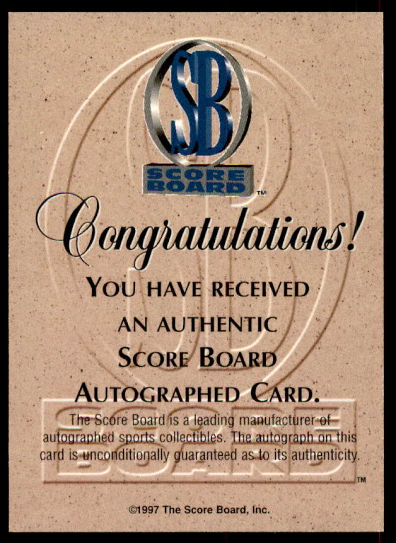 Shareef Abdur-Rahim Card 1997 Visions Signings Artistry Autographs #A4  Image 2