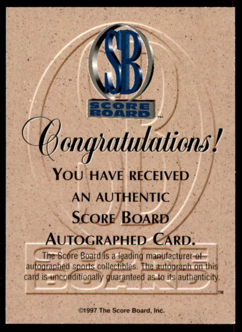 Shareef Abdur-Rahim Card 1997 Visions Signings Artistry Autographs #A4  Image 2