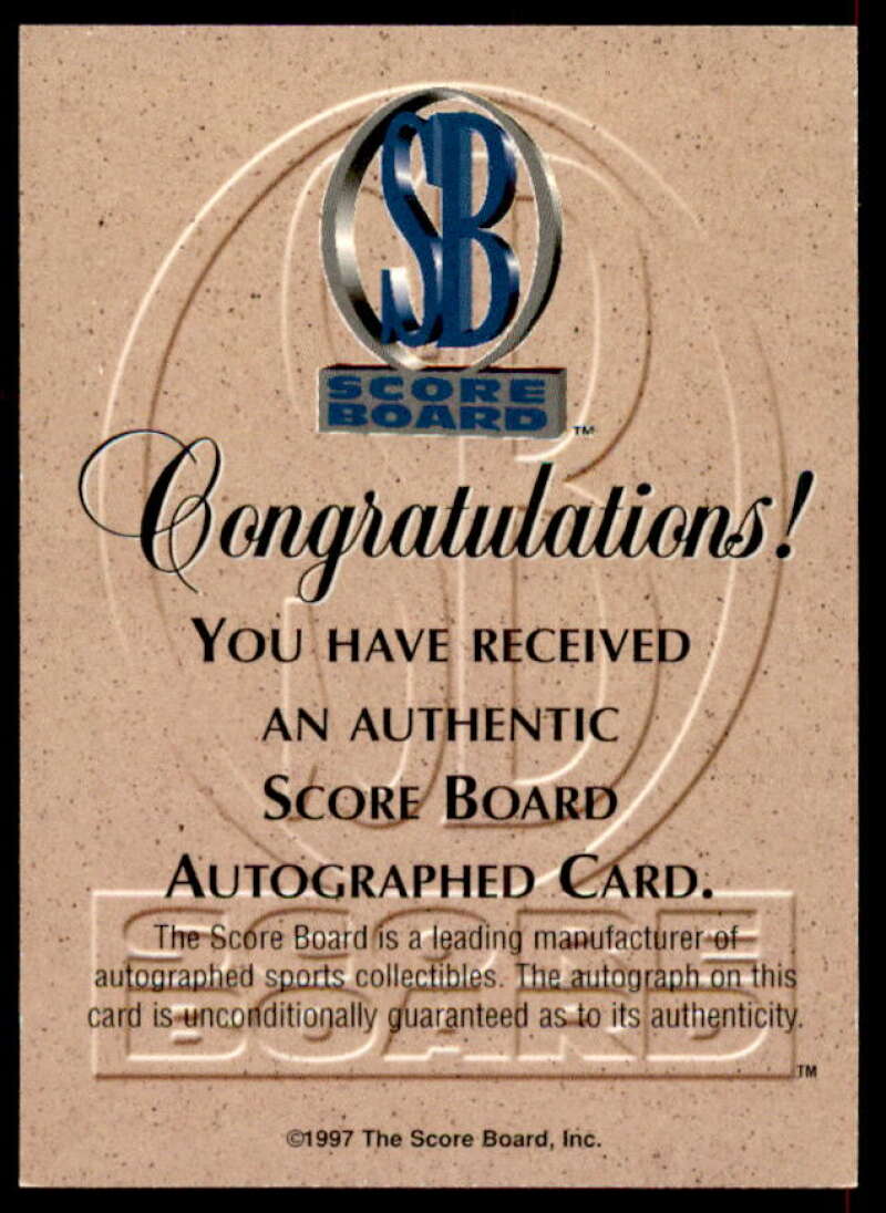 Shareef Abdur-Rahim Card 1997 Visions Signings Artistry Autographs #A4  Image 2