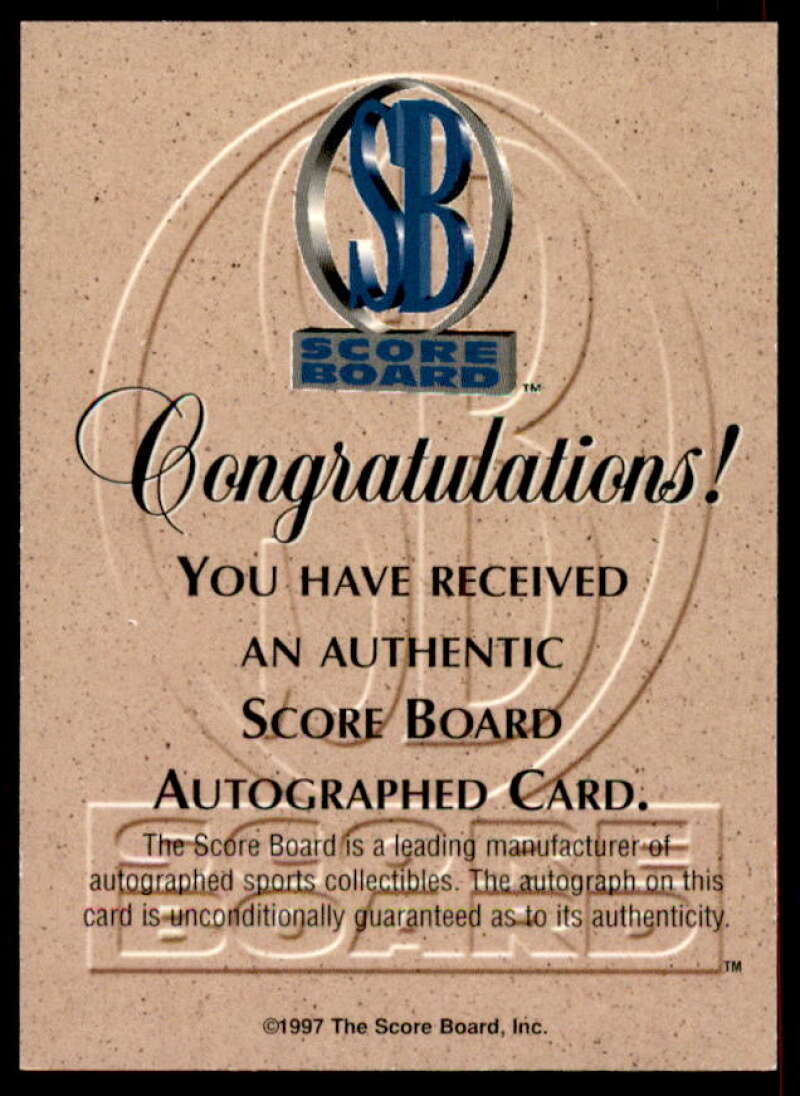 Shareef Abdur-Rahim Card 1997 Visions Signings Artistry Autographs #A4  Image 2