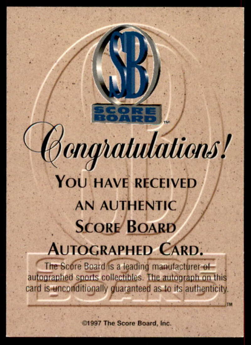 Shareef Abdur-Rahim Card 1997 Visions Signings Artistry Autographs #A4  Image 2