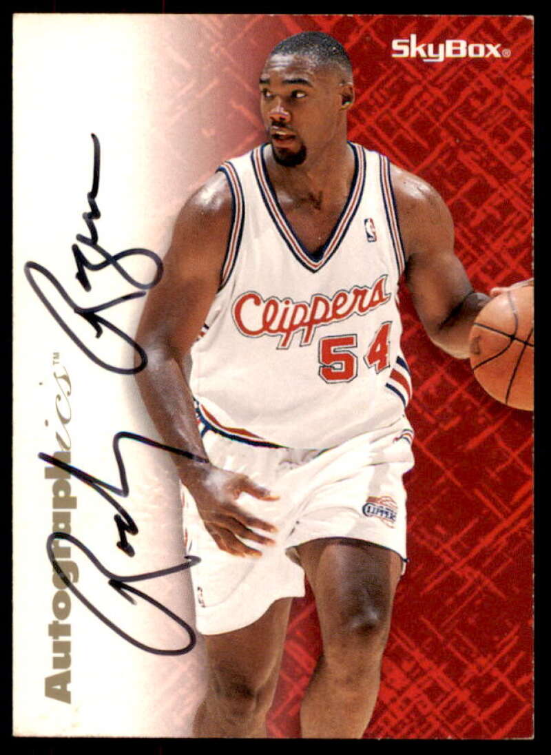 Rodney Rogers Card 1996-97 SkyBox Premium Autographics #71  Image 1