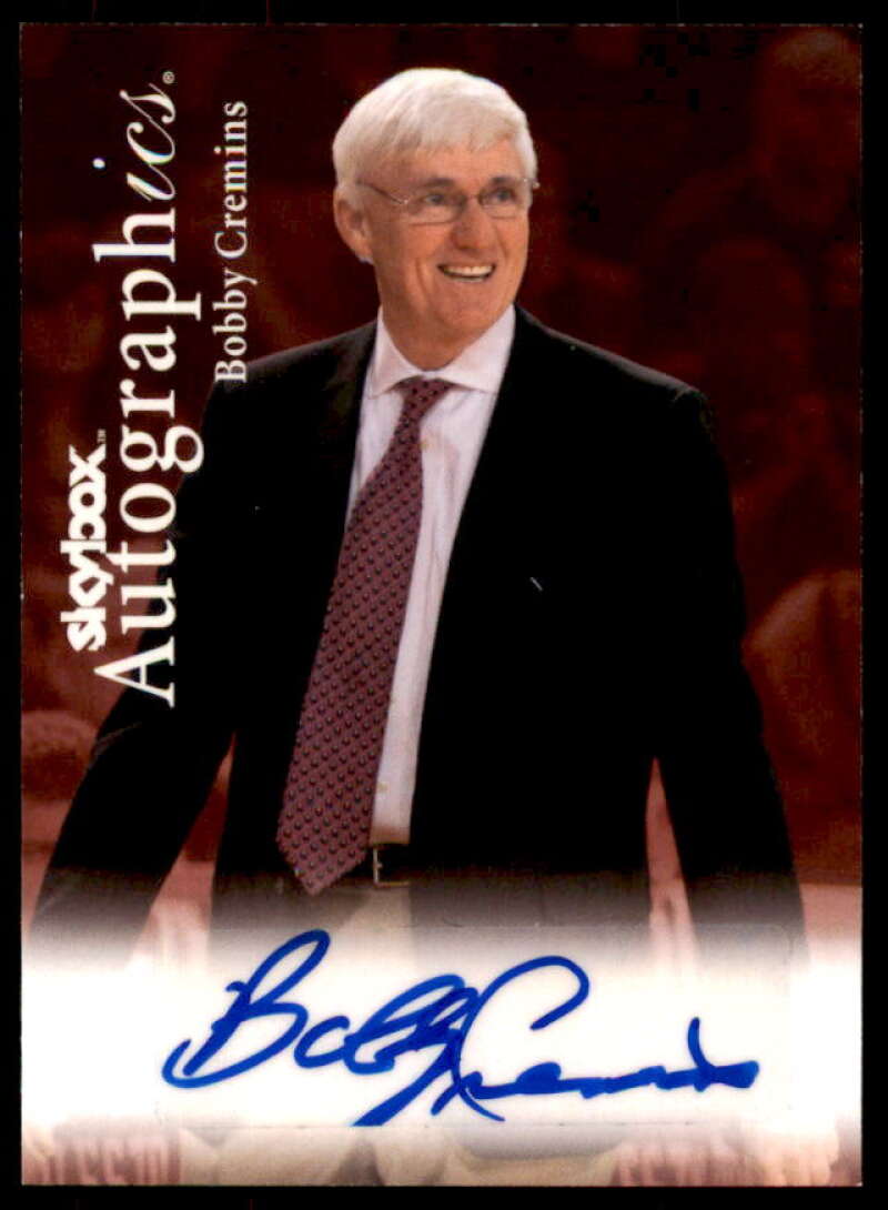 Bobby Cremins Card 2011-12 Fleer Retro Autographics 1999-00 #BC  Image 1