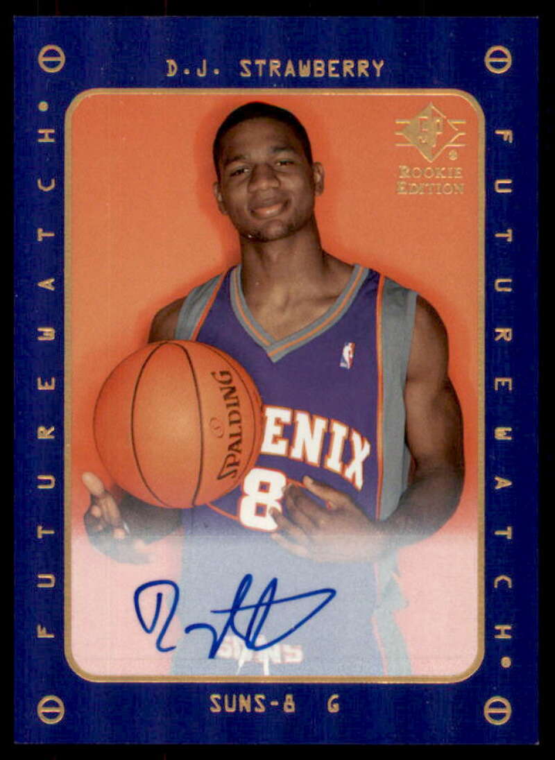 D.J. Strawberry 2007-08 SP Rookie Edition 1997-98 SP Rookie Autographs #144  Image 1