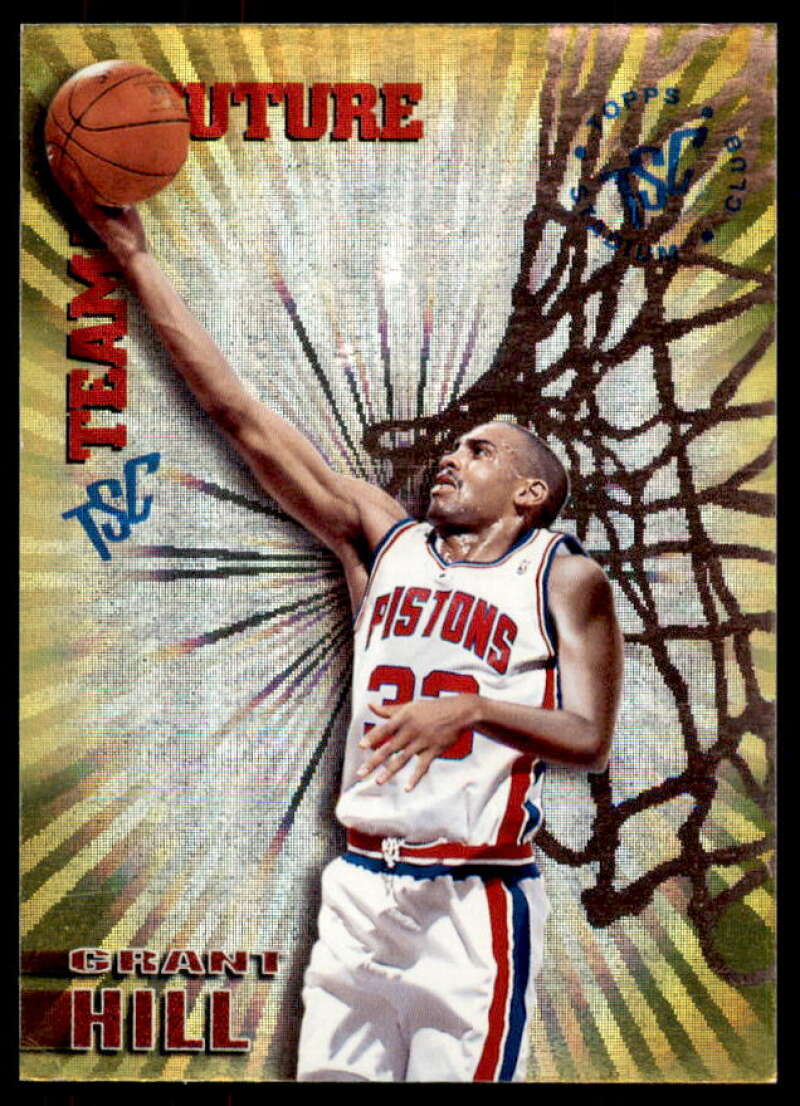 Grant Hill Rookie Card 1994-95 Stadium Club Team of the Future #3  Image 1