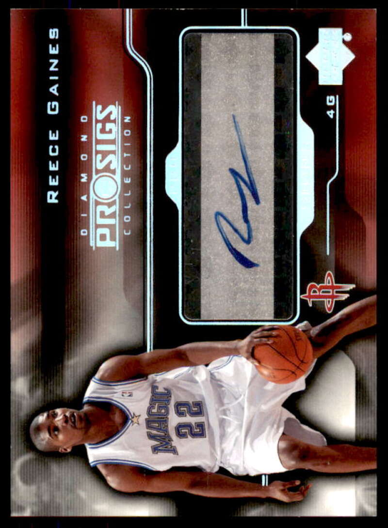 Reece Gaines Card 2004-05 Upper Deck Pro Sigs Pro Signs #RG  Image 1