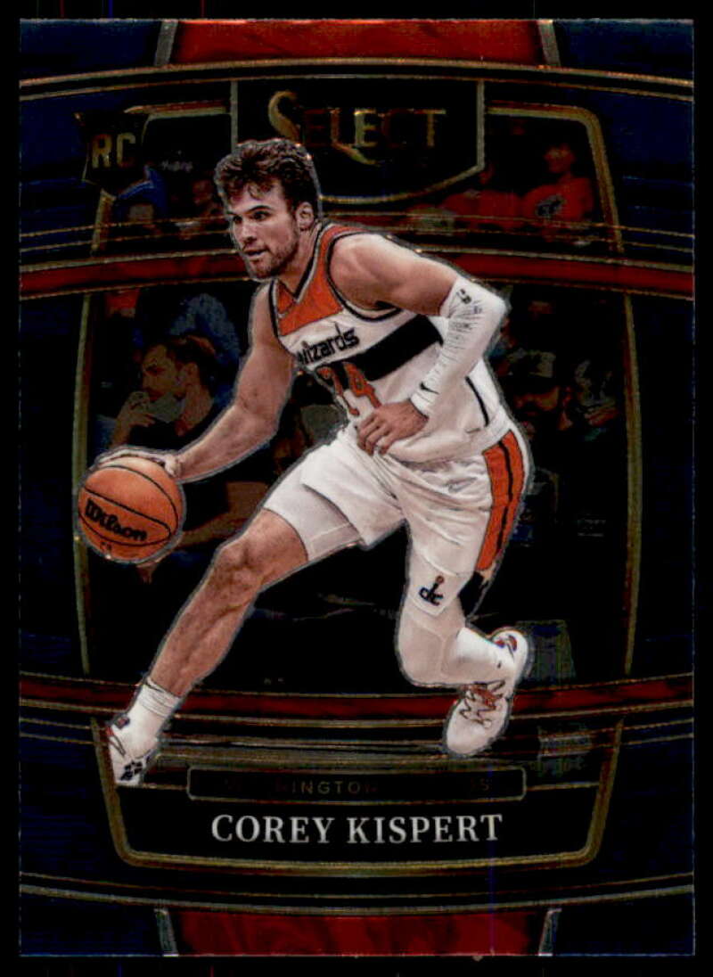 Corey Kispert Rookie Card 2021-22 Select Blue #81  Image 1